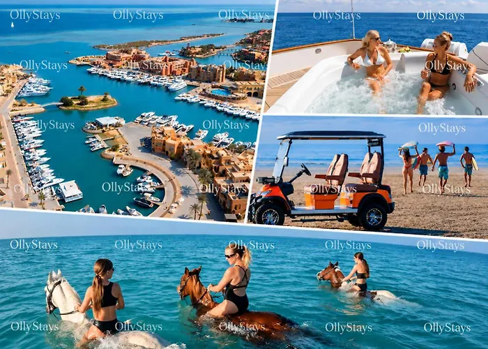 Ollystays Lagoon & Pool Views, Shedwan 1br, Near Abu Tig ! Apartment Hurghada
